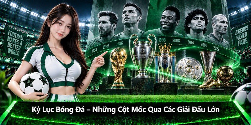 Kỷ Lục Bóng Đá – Những Cột Mốc Qua Các Giải Đấu Lớn